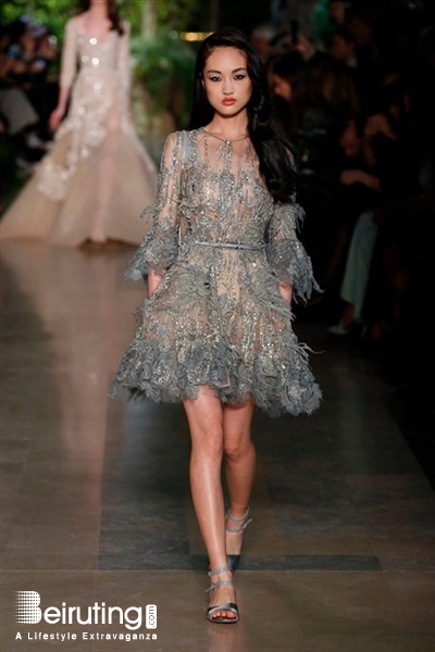 Around the World Fashion Show Elie Saab Spring Summer 2015 Collection Lebanon