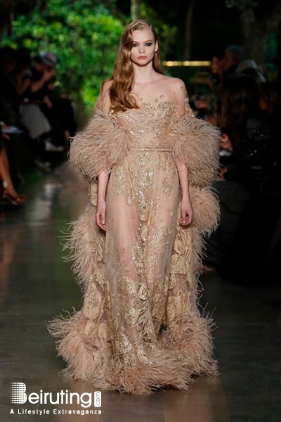 Around the World Fashion Show Elie Saab Spring Summer 2015 Collection Lebanon