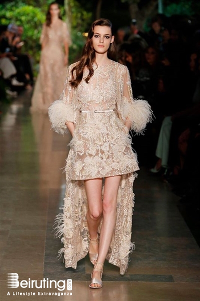 Around the World Fashion Show Elie Saab Spring Summer 2015 Collection Lebanon