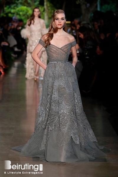 Around the World Fashion Show Elie Saab Spring Summer 2015 Collection Lebanon