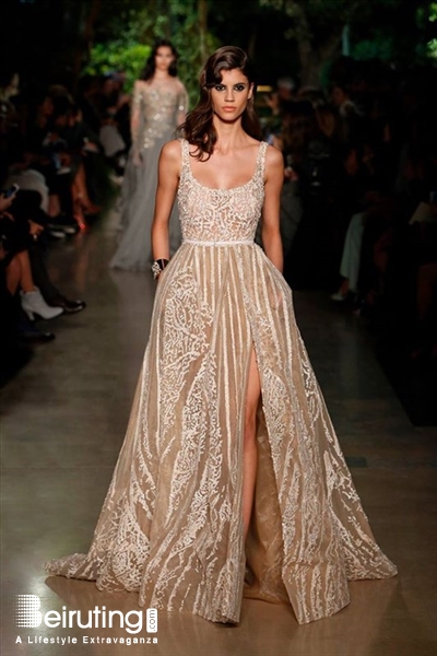 Around the World Fashion Show Elie Saab Spring Summer 2015 Collection Lebanon