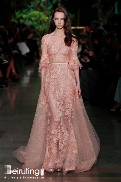 Around the World Fashion Show Elie Saab Spring Summer 2015 Collection Lebanon