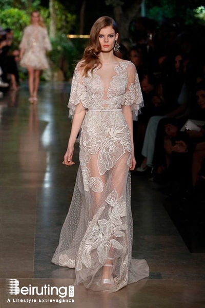 Around the World Fashion Show Elie Saab Spring Summer 2015 Collection Lebanon