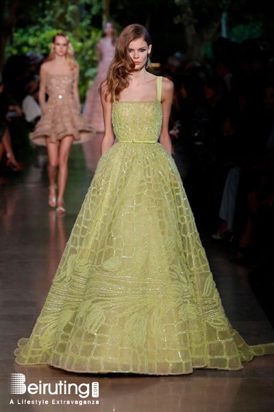 Around the World Fashion Show Elie Saab Spring Summer 2015 Collection Lebanon