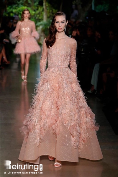 Around the World Fashion Show Elie Saab Spring Summer 2015 Collection Lebanon