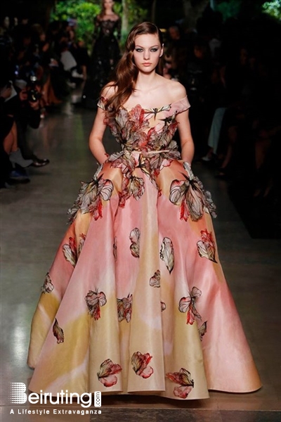 Around the World Fashion Show Elie Saab Spring Summer 2015 Collection Lebanon