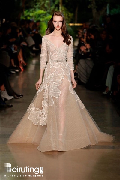 Around the World Fashion Show Elie Saab Spring Summer 2015 Collection Lebanon