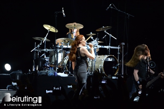 Byblos International Festival Jbeil Concert Epica at Byblos Festival Lebanon