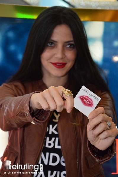 CityMall Beirut Suburb Social Event Estee Lauder Lipstick Envy Event Lebanon