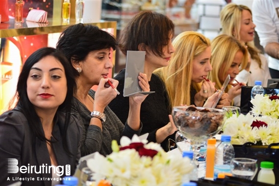 CityMall Beirut Suburb Social Event Estee Lauder Lipstick Envy Event Lebanon