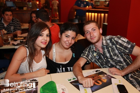 Zaatar W Zeit Beirut-Ashrafieh Euro 2012  Final Spain Vs Italy @ ZwZ Lebanon