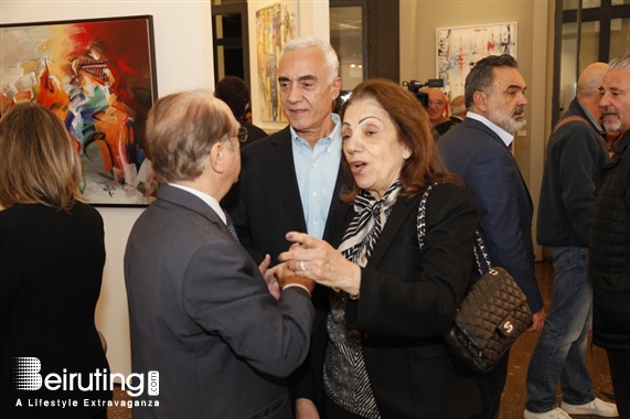 Activities Beirut Suburb Art Missak Terzian, Ambassador of Joy in his Informal Paintings Lebanon