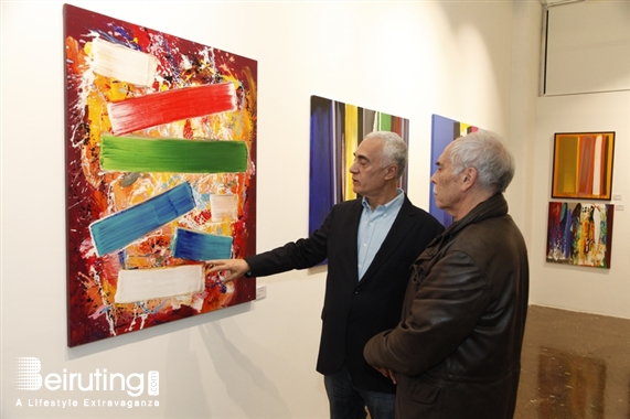 Activities Beirut Suburb Art Missak Terzian, Ambassador of Joy in his Informal Paintings Lebanon