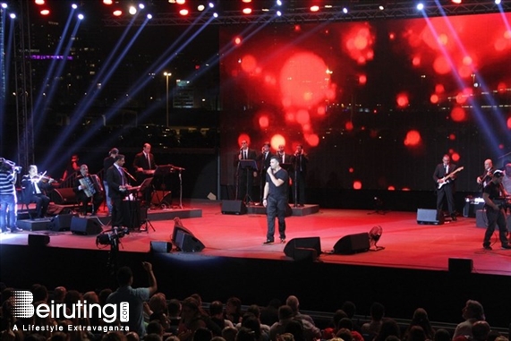 Beirut Waterfront Beirut-Downtown Concert Fares Karam at Beirut Holidays Lebanon