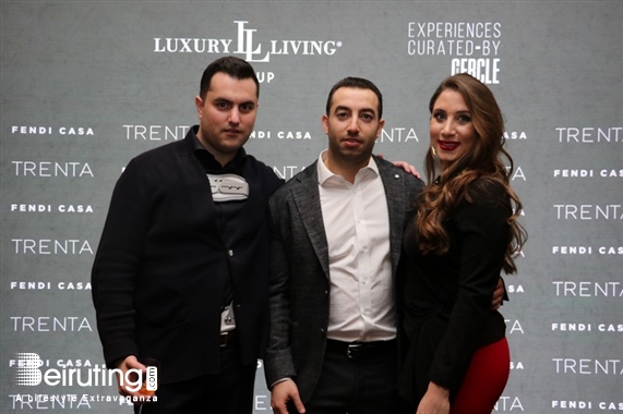 Social Event Le Cercle Celebrate Fendi Casa’s 30th Anniversary in Beirut Lebanon