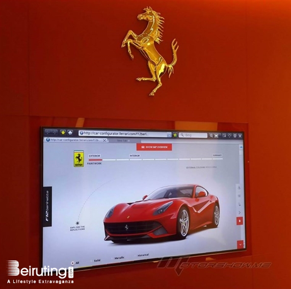 Social Event Ferrari Showroom Opening in Verdun Lebanon