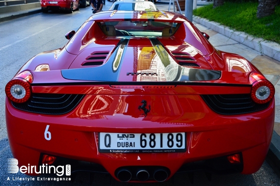 Phoenicia Hotel Beirut Beirut-Downtown Social Event Ferrari Cars PhotoShoot Lebanon