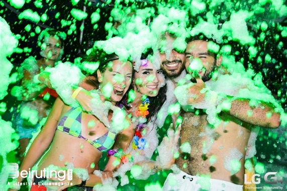 Cyan Kaslik Beach Party Foam Fest 6.0 by Michel Kharrat Part 1 Lebanon