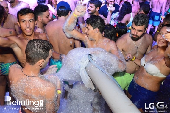 Cyan Kaslik Beach Party Foam Fest 6.0 by Michel Kharrat Part 1 Lebanon