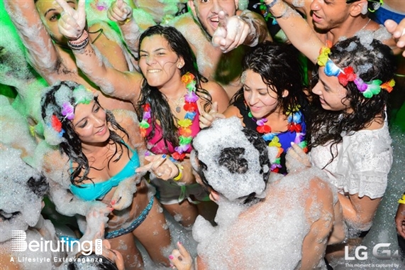 Cyan Kaslik Beach Party Foam Fest 6.0 by Michel Kharrat Part 1 Lebanon