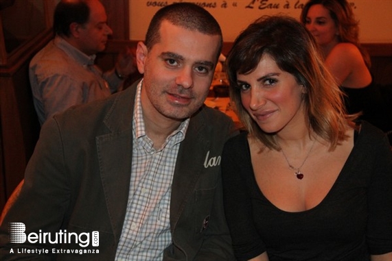 L'eau A La Bouche Beirut-Monot Social Event Fondue Night Lebanon