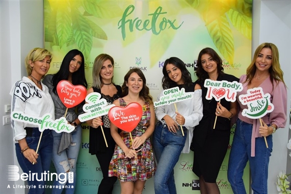 Activities Beirut Suburb Social Event Freetox Event at Pearl Clinica by Carla Lebanon