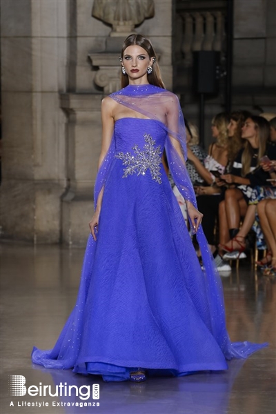 Around the World Fashion Show Georges Hobeika Autumn Winter 2017-2018 collection Lebanon