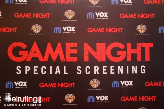 City Centre Beirut Beirut Suburb Social Event Avant Premiere of Game Night  Lebanon