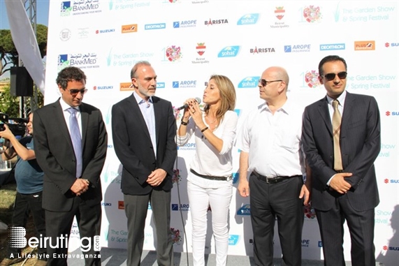 Hippodrome de Beyrouth Beirut Suburb Outdoor Garden Show & Spring Festival Opening Lebanon