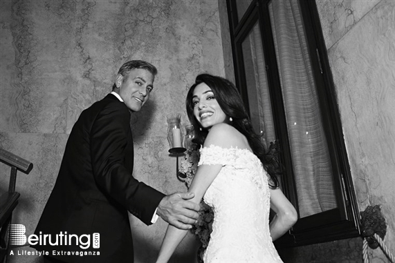 Around the World Social Event George Clooney and Amal Alamuddin Wedding Pictures Lebanon