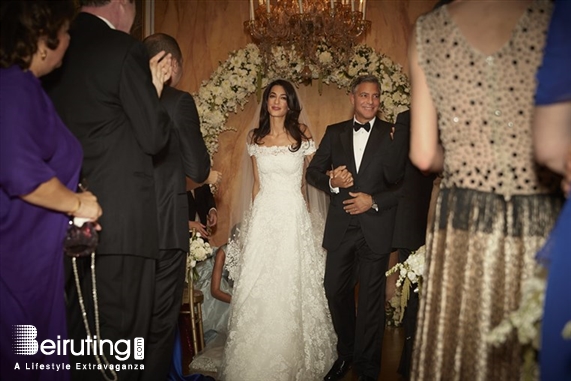 Around the World Social Event George Clooney and Amal Alamuddin Wedding Pictures Lebanon