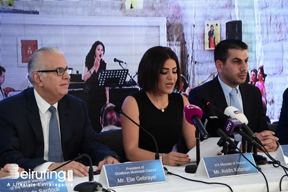 Social Event Ghalboun International Festival Press Conference Lebanon