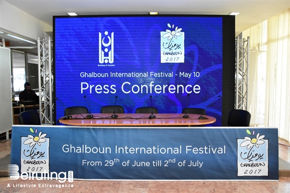 Social Event Ghalboun International Festival Press Conference Lebanon