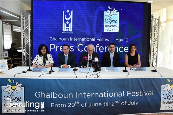 Social Event Ghalboun International Festival Press Conference Lebanon