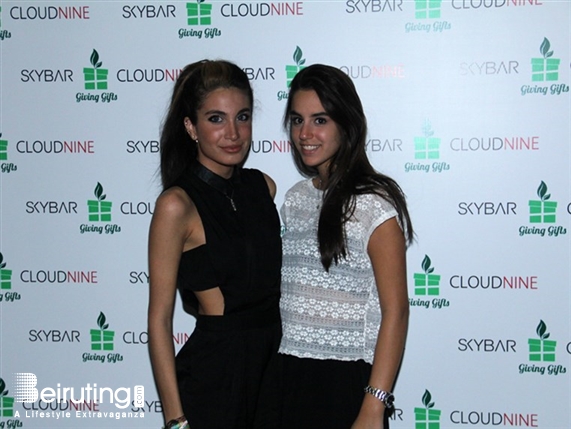 SKYBAR Beirut Suburb Social Event Giving Gifts CloudNine at Skybar Lebanon