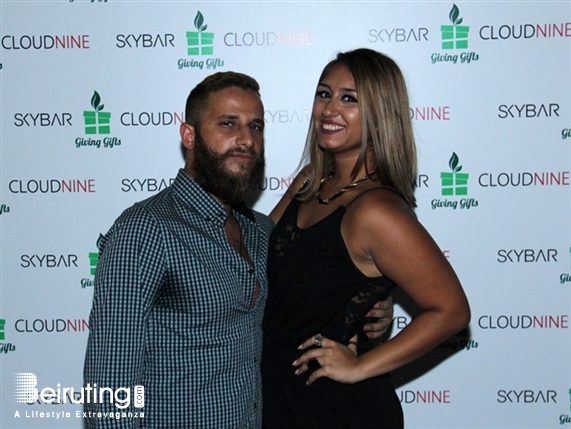 SKYBAR Beirut Suburb Social Event Giving Gifts CloudNine at Skybar Lebanon