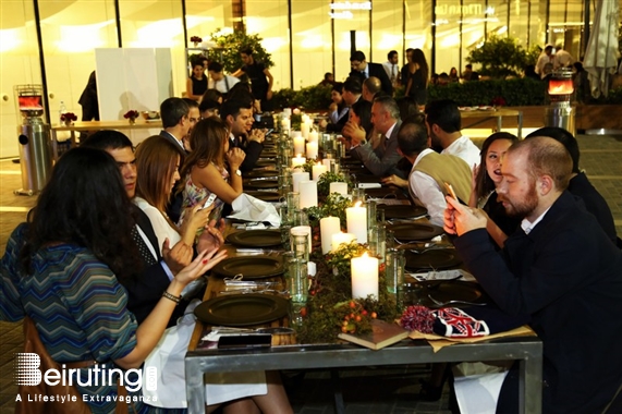 City Centre Beirut Beirut Suburb Social Event Gourmet Dinner by Chef Maxime Le Van Lebanon