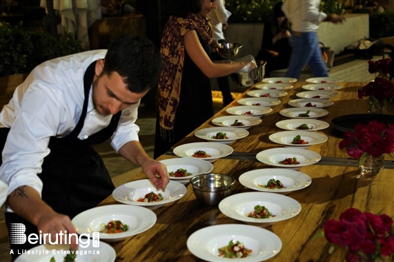 City Centre Beirut Beirut Suburb Social Event Gourmet Dinner by Chef Maxime Le Van Lebanon