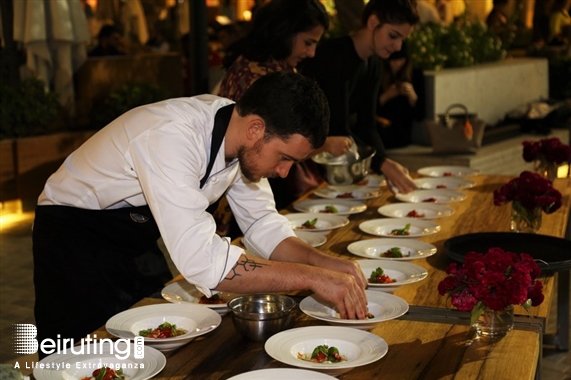 City Centre Beirut Beirut Suburb Social Event Gourmet Dinner by Chef Maxime Le Van Lebanon