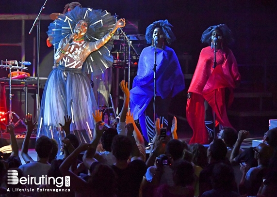 Byblos International Festival Jbeil Concert Grace Jones at Byblos International Festival Lebanon