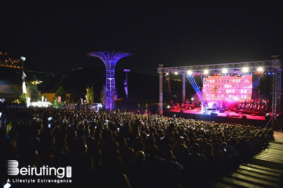 Activities Beirut Suburb Concert Guy Manoukian & Abu Summer Misk Festival Lebanon