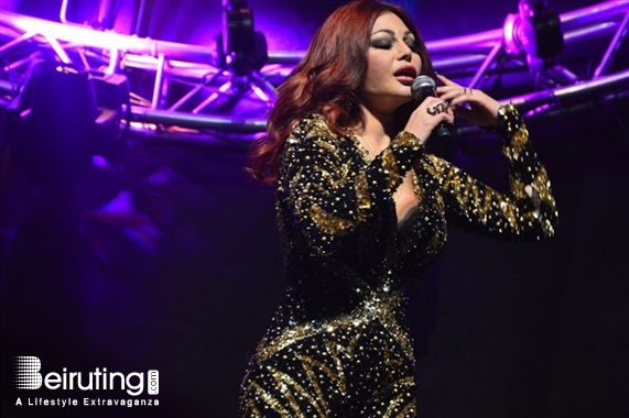 Forum de Beyrouth Beirut Suburb Nightlife Haifa Wehbe & Wael Kfoury Christmas Reunion 2 Lebanon