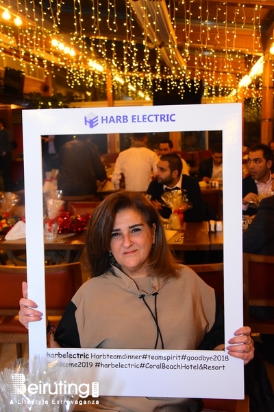 Coral Beach Beirut-Downtown Social Event  Harb Electric End Of Year Dinner  Lebanon