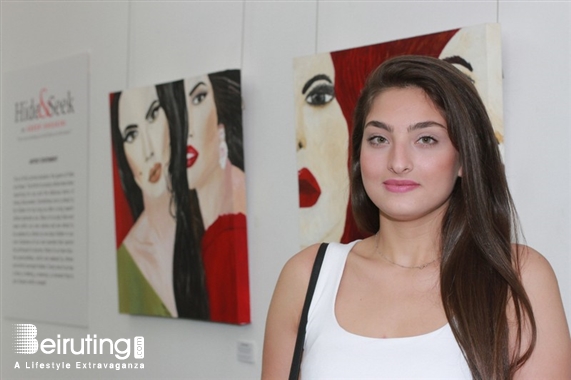 Activities Beirut Suburb Exhibition Hide & Seek solo Exhibition by the artist Abeer Shoukini Lebanon