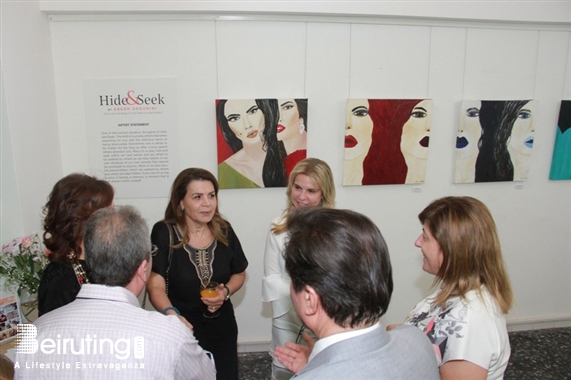 Activities Beirut Suburb Exhibition Hide & Seek solo Exhibition by the artist Abeer Shoukini Lebanon