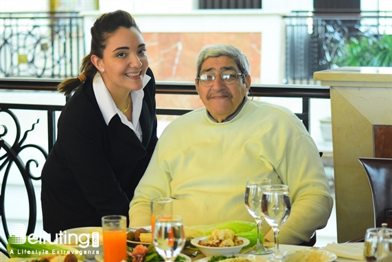 Hilton  Sin El Fil Social Event Hilton Beirut Metropolitan Palace's Christmas lunch for the elderly people Lebanon