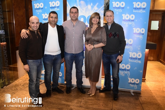 Bou Melhem Sin El Fil Social Event Hilton Team members Annual Dinner Party Lebanon