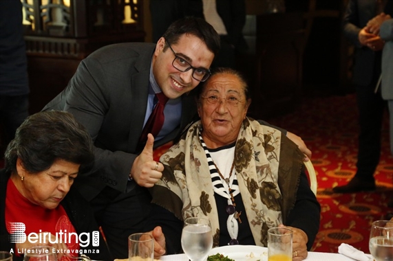 Hilton  Sin El Fil Social Event St Rita Elderly Lunch at Hilton Metropolitan Lebanon