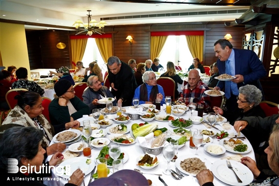 Hilton  Sin El Fil Social Event St Rita Elderly Lunch at Hilton Metropolitan Lebanon