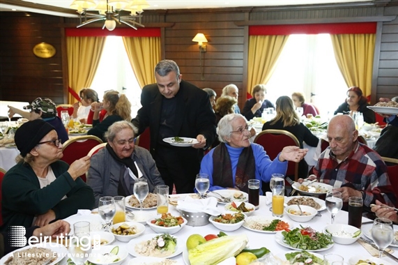 Hilton  Sin El Fil Social Event St Rita Elderly Lunch at Hilton Metropolitan Lebanon